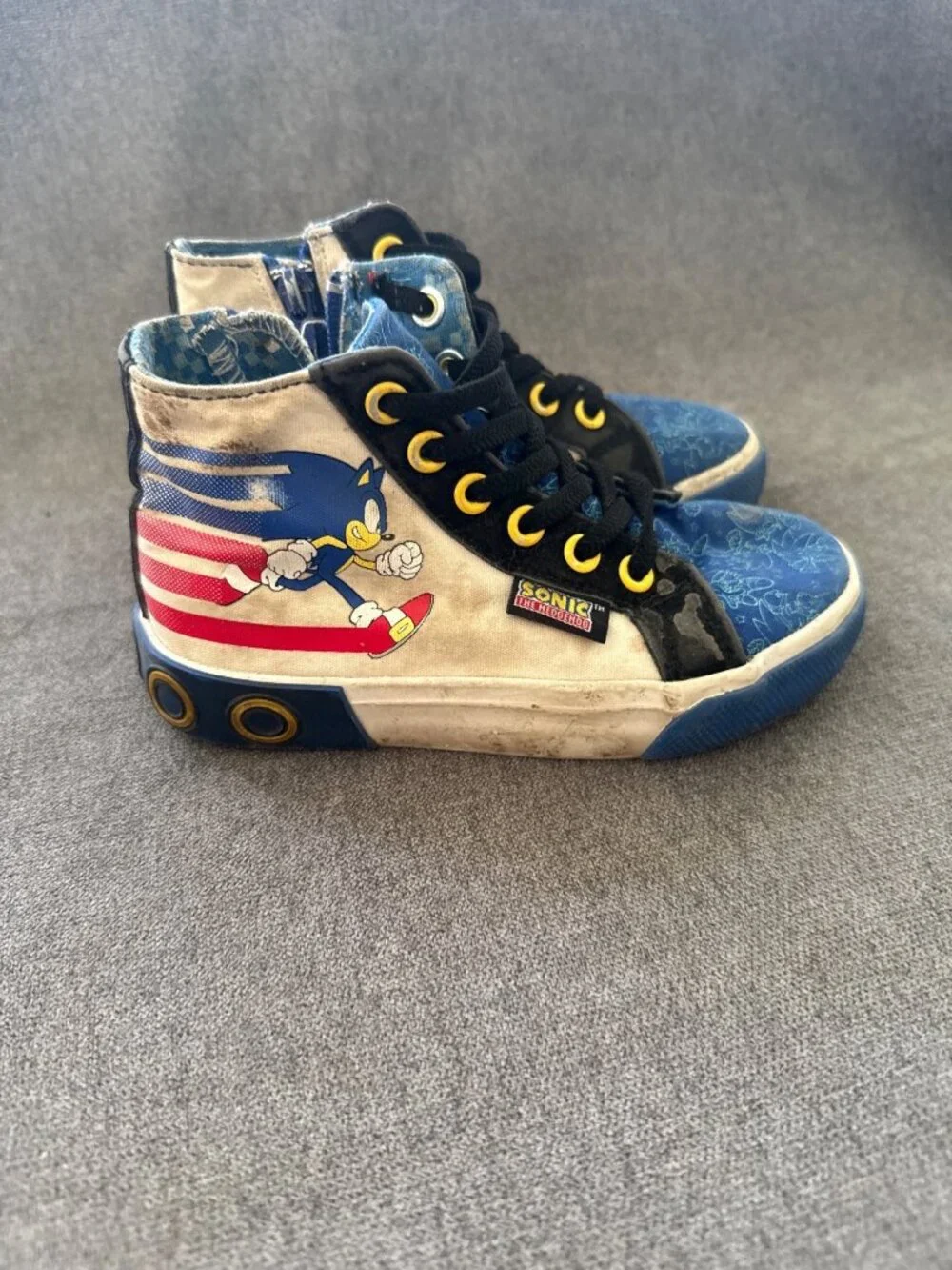 Sonic The Hedgehog these shoes